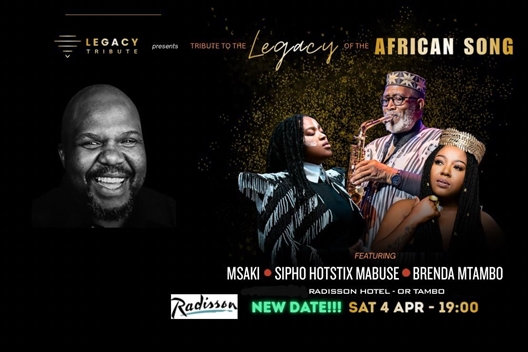 Legacy of African Love Songs with Msaki, Sipho Hotstix Mabuse, Brenda Mntambo.